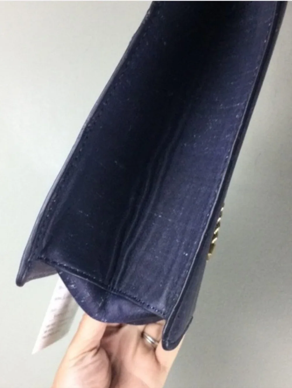 NWT Loeffler Randall Antoinette RARE Sample Concerta Nappa Jeans Shopper Tote